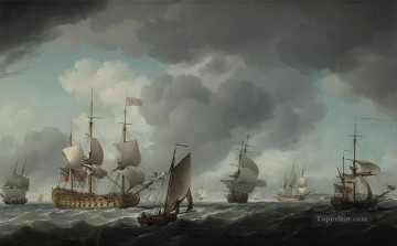  guerra Obras - tormenta de buques de guerra